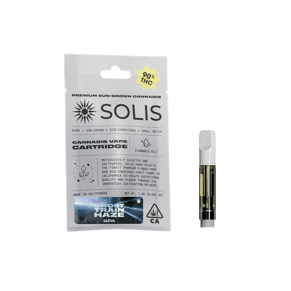 Solis Cartridge 1g Sativa Ghost Train Haze