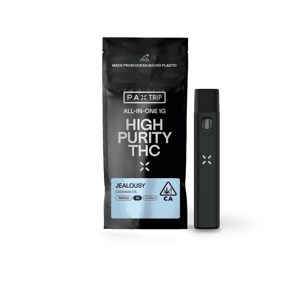 PAX Trip All-In-One High Purity THC 1g Indica Jealousy
