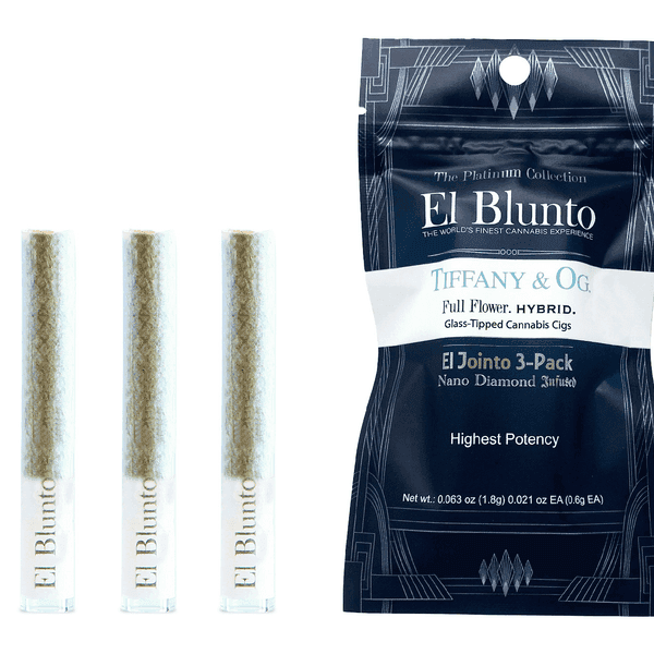 El Blunto Diamond Jointo .6g Hybrid Tiffany & OG 3pk 1.8g