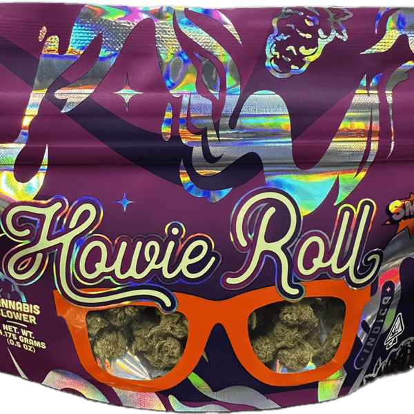 Howie Roll Flower 14g Indica Biscotti Rainbow Sherbet