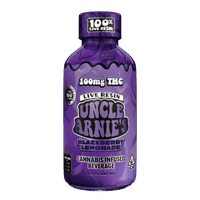 Uncle Arnie's Beverage 8oz 100% Live Resin Blackberry Lemonade 100mg - Grape Do-
