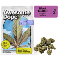 Awesome Dope Smalls Flower 14g Indica Black Trufflez