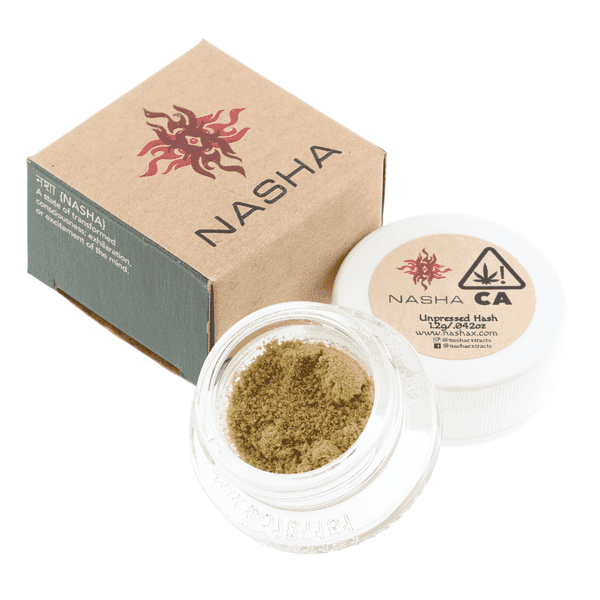 Nasha Green Unpressed 1.2g Indica LA Confidential x Peanut Kush