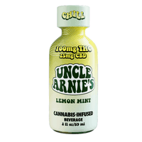 Uncle Arnie's Beverage 2oz Lemon Mint 4:1 THC/CBD 100mg