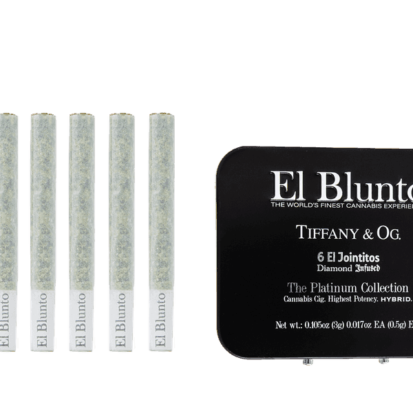 El Blunto Diamond Jointito .5g Hybrid Tiffany & OG 6pk 3g 16ct