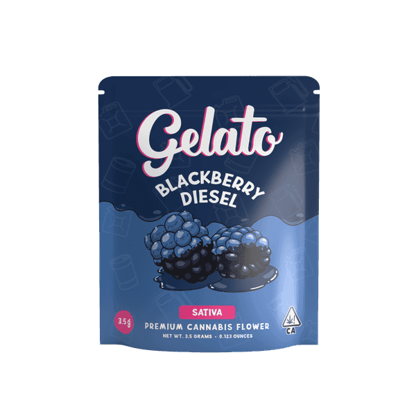 Gelato Flower 3.5g Sativa Blackberry Diesel