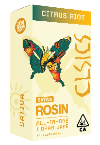 CLSICS Live Rosin All-In-One Cartridge 1g Sativa Citrus Riot