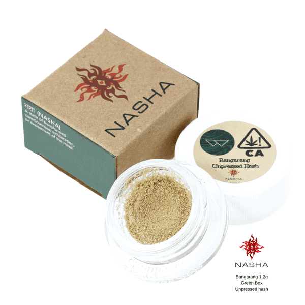 Nasha Green Unpressed 1.2g Hybrid Bangarang