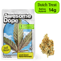 Awesome Dope Smalls Flower 14g Sativa Hybrid Dutch Treat
