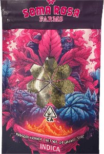 Soma Rosa Flower 14g Indica Glitter Bomb