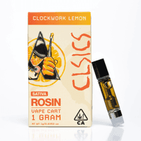 CLSICS Live Rosin Cartridge 1g Sativa Clockwork Lemon