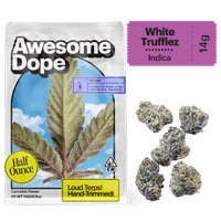Awesome Dope Smalls Flower 14g Indica White Trufflez