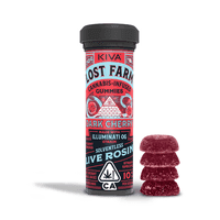 Lost Farm Gummies Dark Cherry Illuminati OG Rosin