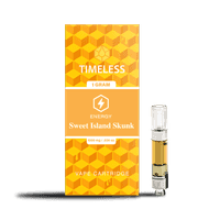 Timeless Cartridge Energy 1g Sativa Sweet Island Skunk