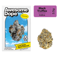 Awesome Dope Indoor Flower 3.5g Indica Black Trufflez