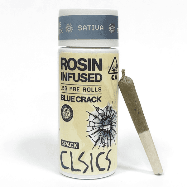CLSICS Rosin Preroll 5pk .5g Sativa Blue Crack
