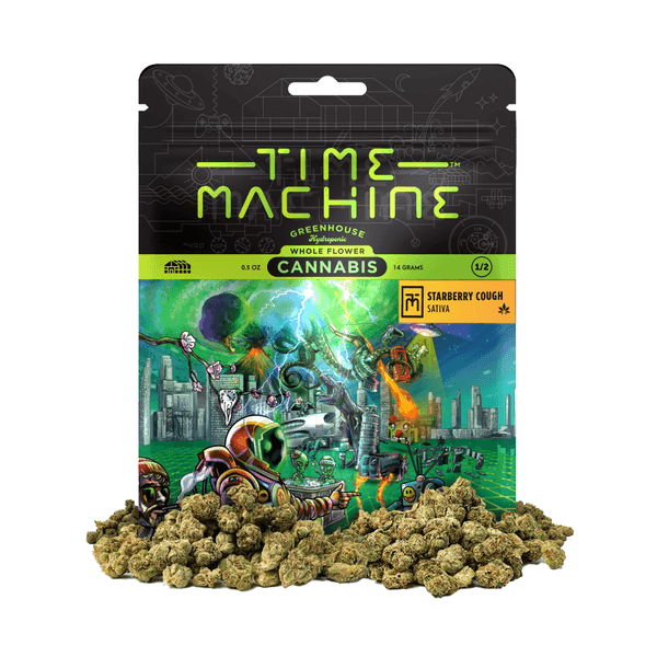 Time Machine Flower 14g Sativa Starberry Cough 8ct