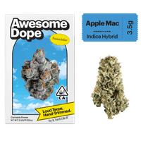 Awesome Dope Indoor Flower 3.5g Indica Hybrid Apple Mac