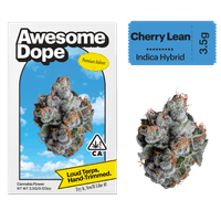 Awesome Dope Indoor Flower 3.5g Indica Hybrid Cherry Lean