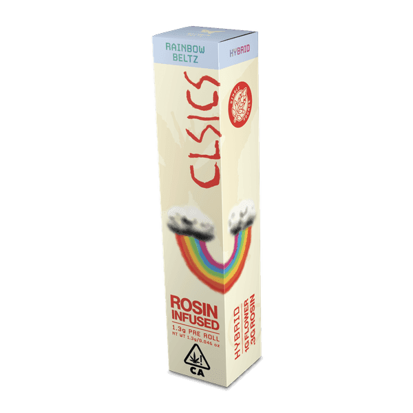CLSICS Rosin Preroll 1.3g Hybrid Rainbow Beltz