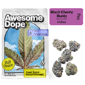 Awesome Dope Smalls Flower 14g Indica Black Cherry Runtz