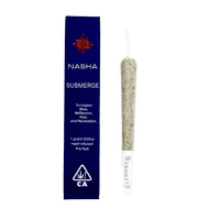 Nasha Submerge Hash Infused Preroll 1g Black Magic x GMOB