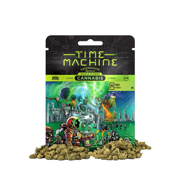 Time Machine Flower 3.5g Hybrid GG4 16ct