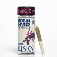 CLSICS Rosin Preroll 5pk .5g Indica Deep Purple