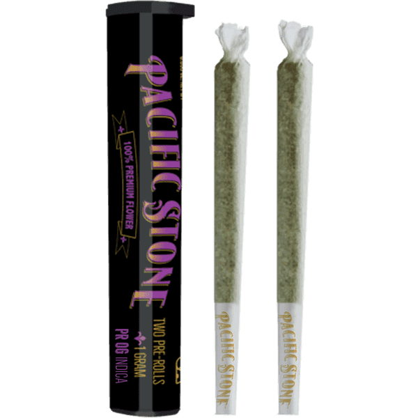 Pacific Stone Preroll 0.5g Indica PR OG 2-Pack 1.0g