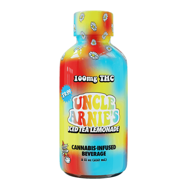 Uncle Arnie's Beverage 8oz Iced Tea Lemonade 100mg THC 12pk