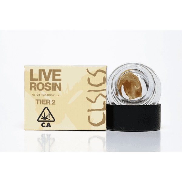 CLSICS Tier 2 Live Rosin 1g Hybrid GovernMint Oasis