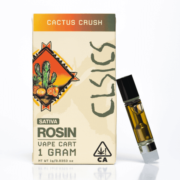 CLSICS Live Rosin Cartridge 1g Sativa Cactus Crush