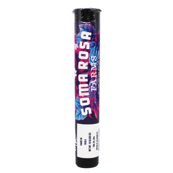 Soma Rosa Preroll 1g Indica Raspberry Sorbet