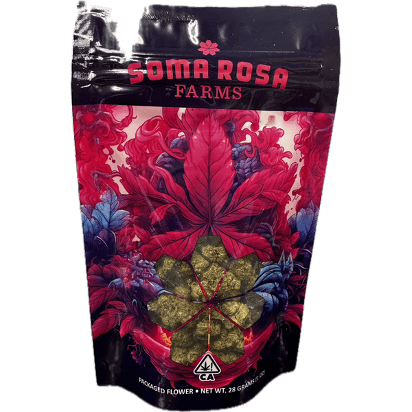 Soma Rosa Flower 28g Indica Honey Dew Watermelon
