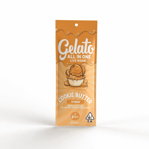 Gelato Live Rosin All-In-One 1g Cookie Butter
