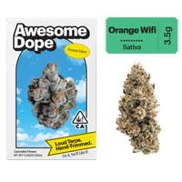 Awesome Dope Indoor Flower 3.5g Sativa Hybrid Orange Wifi