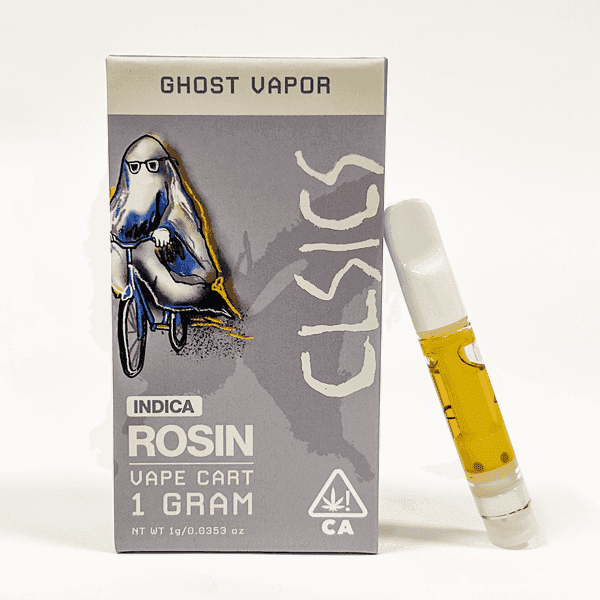 CLSICS Live Rosin Cartridge 1g Indica Ghost Vapor