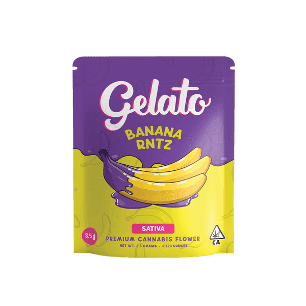 Gelato Flower 3.5g Sativa Banana Rntz
