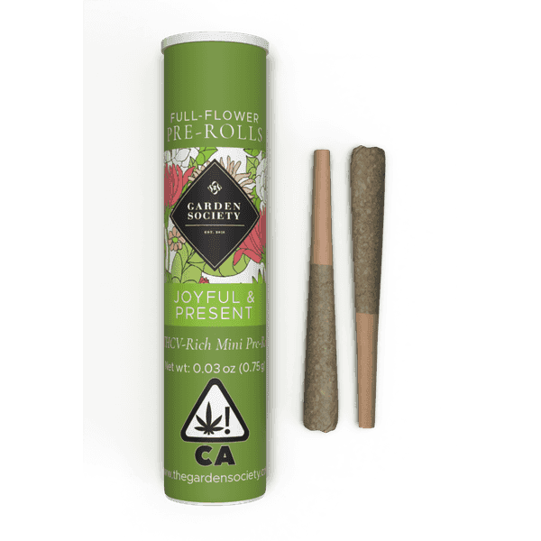 Garden Society Preroll 0.375g THCV Pink Boost Goddess 2pk 0.75g