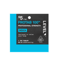 Level Protab 100 Indica 1-Piece $5 printed pk