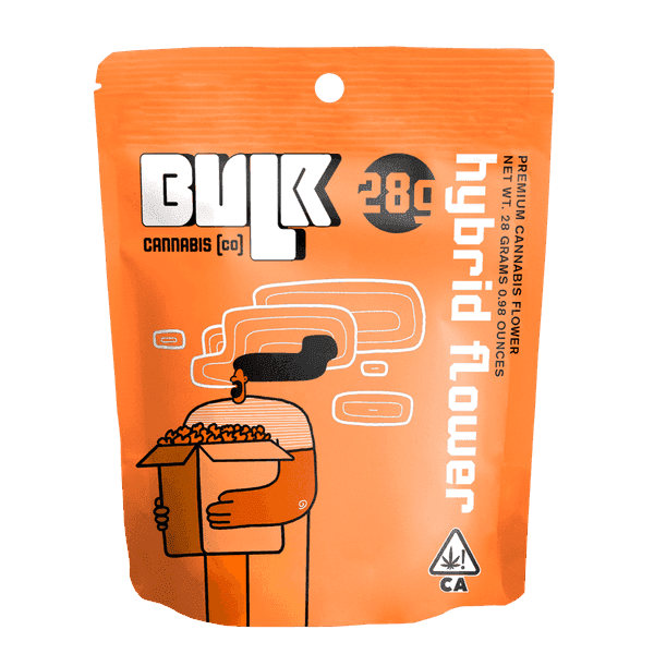 Bulk Flower 28g Hybrid Pineapple Trainwreck