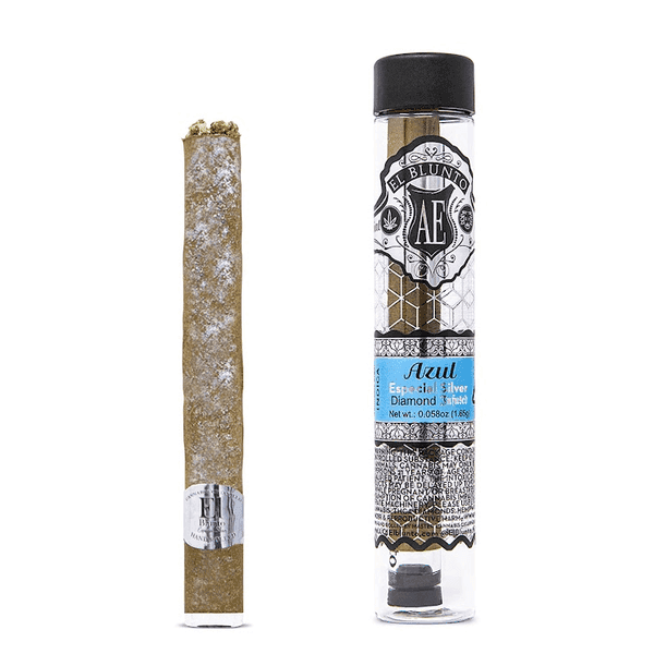El Blunto Silver Diamond Blunt 1.65g Indica Azul 16ct