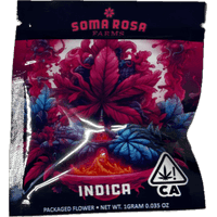 Soma Rosa Flower 1g Indica Lemon Cherry