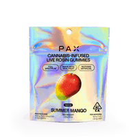 PAX Live Rosin Gummies Indica Summer Mango