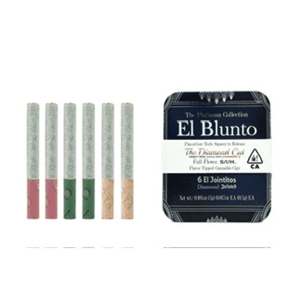 El Blunto FlavorCore Diamond Jointito .5g The Diamond Cut 6pk 3g