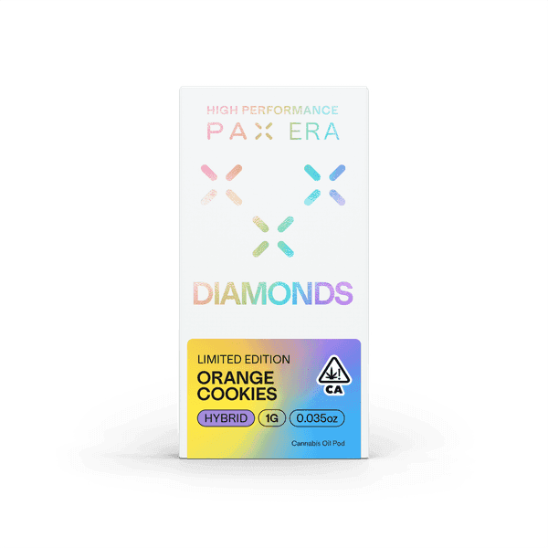 PAX Diamonds Pod 1g Hybrid Orange Cookies
