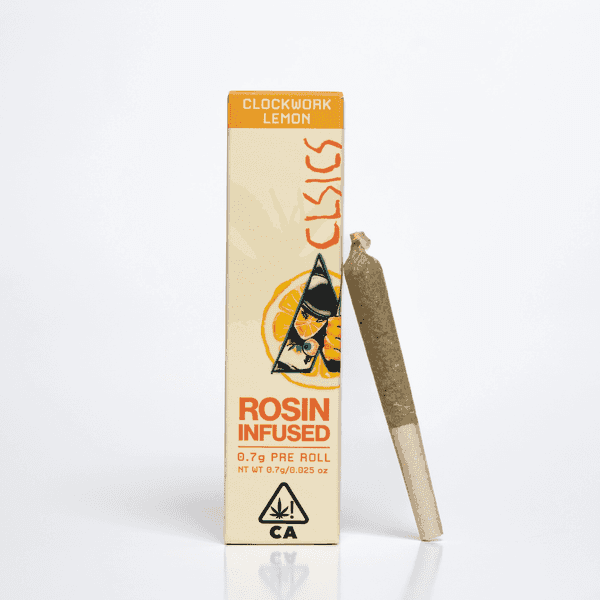 CLSICS Rosin Preroll 0.7g Sativa Clockwork Lemon