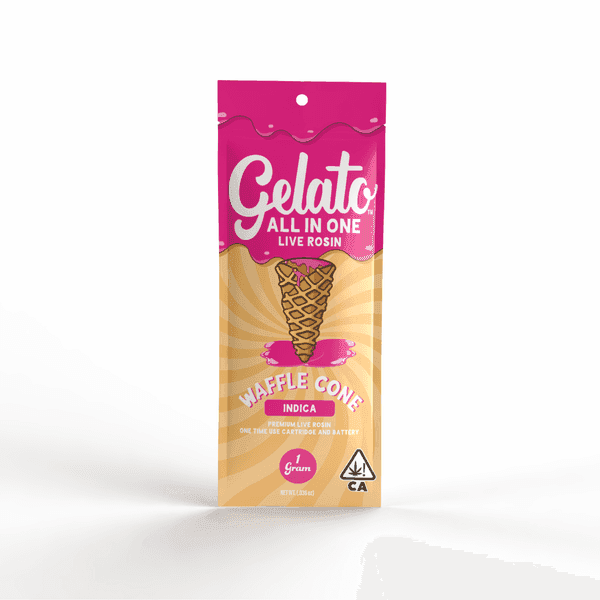 Gelato Live Rosin All-In-One 1g Waffle Cone