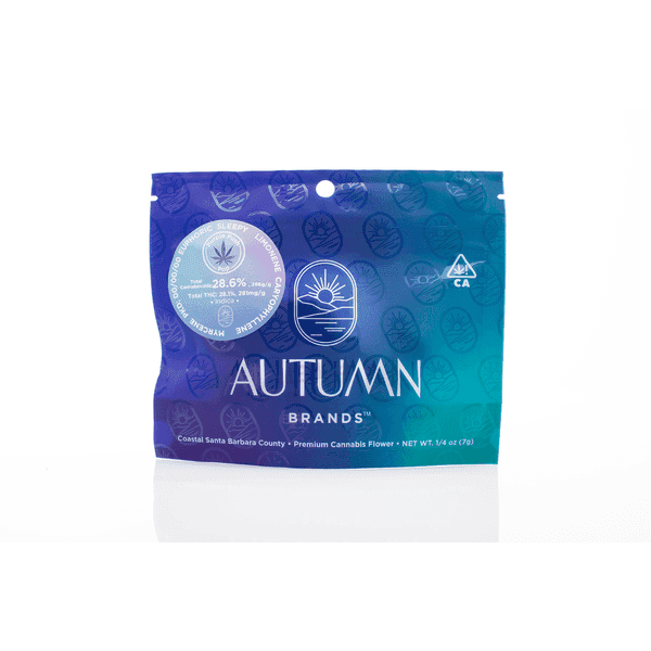 Autumn Brands Flower 7g Pouch Indica Purple Push Pop