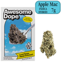 Awesome Dope Indoor Flower 7g Indica Hybrid Apple Mac